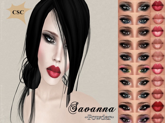 [D4u]Savanna Skin-Powder/Shape/10 Make up/Big Pack