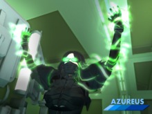 {Azureus} Lightning / Magic Effect Arms - Toxic Green