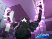 {Azureus} Lightning / Magic Effect Arms - Powerful Pink