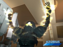 {Azureus} Lightning / Magic Effect Arms - Day-Glo Orange / Yellow