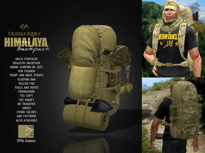 HIMALAYA BACKPACK UNISEX MULTI TERRAIN