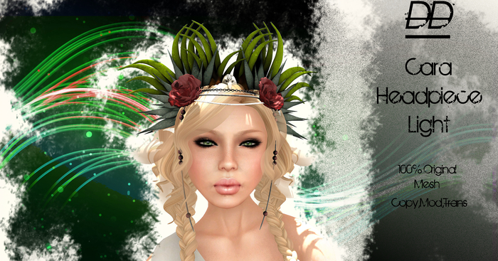 .::DD::. Cara Headpiece Light
