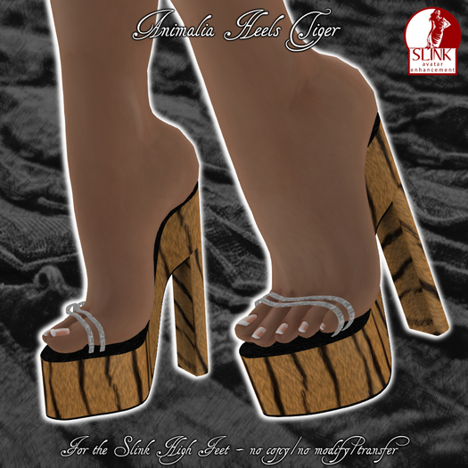 HANAU - Animalia Tiger Heels -boxed-