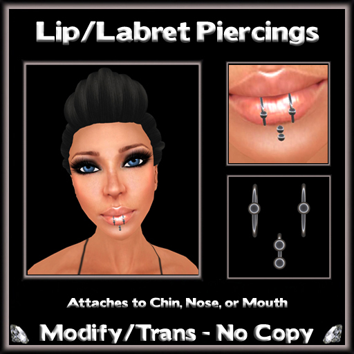 *ICED* Lip & Labret Piercings 