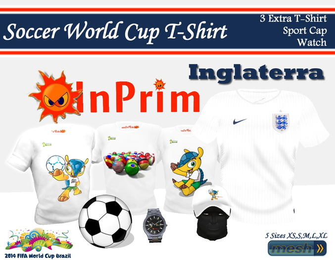 .:InPrim:. England T-shirt