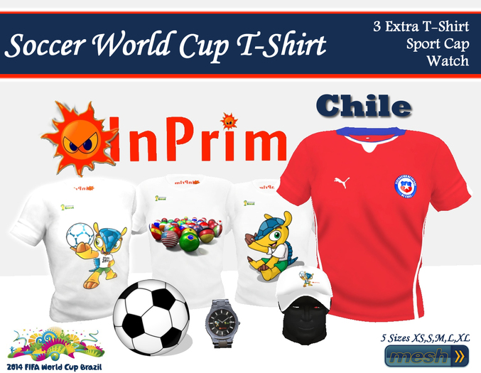 .:InPrim:. Chile T-shirt