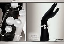 GeWunjo : DARIA white bracelets
