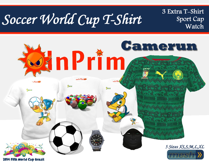 .:InPrim:. Camerun T-Shirt