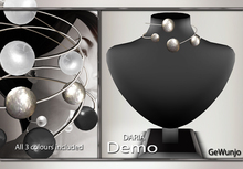 GeWunjo : DARIA silver necklace DEMO