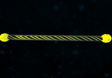 Mw Pillar of light scripted light Yellow tube transfer