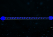 Mw Pillar of light Blue scripted light tube transfer night club party effects