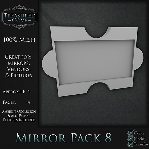 -TC- Mirror Pack 8 Mesh