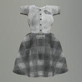 Smoke Broken Heart Mesh Dress box