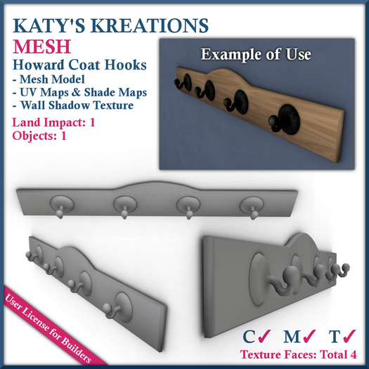 *KK* MESH Elle Display Units 1 & 2 Vendor