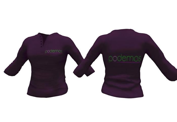 shirt men PODEMOS