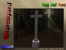 Churchyard – Mesh cross – Wayside cross - big