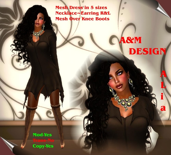 Alia Full Mesh Outfit ~BOX