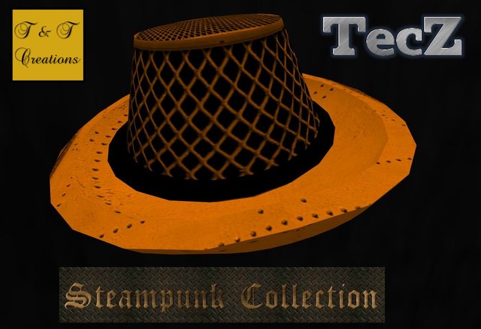 T & T Steampunk Cowboy Hat