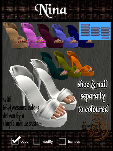 Nina colorchange Nail & Shoe