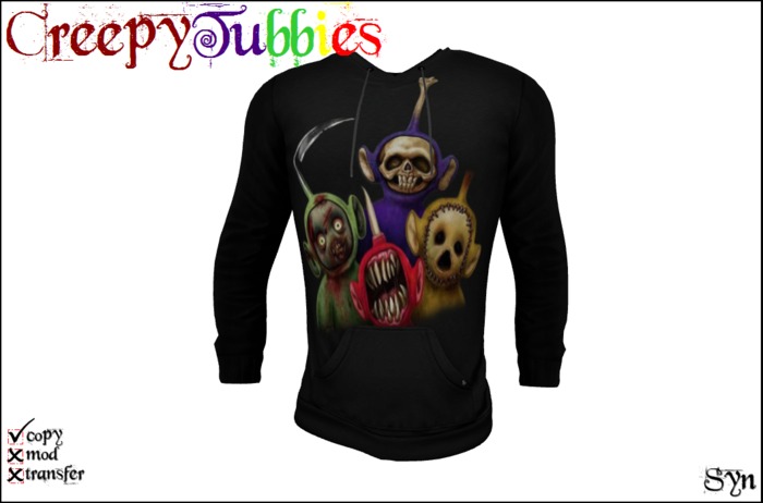 [Syn] *Gift* Men's Hood 'Creepytubbies'