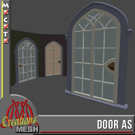 SPIRAL STAIR TRUNK FULL PERM MESH