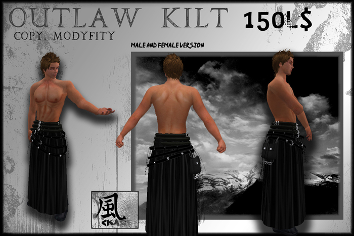 <KAZE> Outlaw Kilt