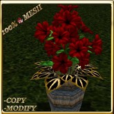 LW_ Potted Coleus Plant Mesh - Blue 1