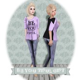 ::be.YOU.tiful:: Free Gift be.YOU.tiful lavender shirt