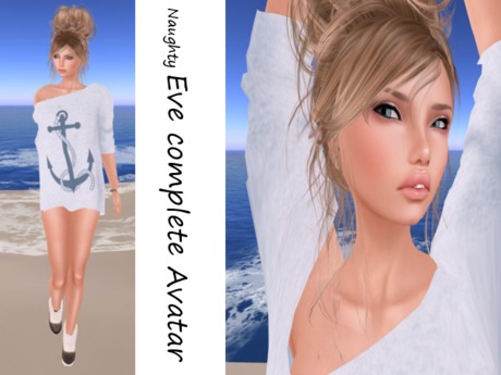 Second Life Marketplace - Naughty Eve complete Avatar