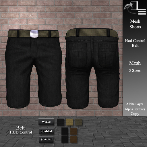 DE Designs - Men's Mesh Shorts - Khaki - Black