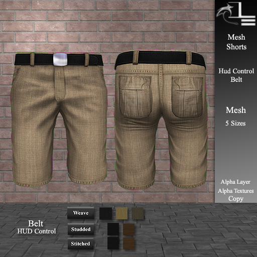 DE Designs - Men's Mesh Shorts - Khaki - Tan