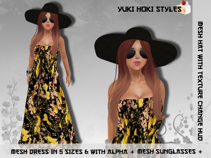 YHS Summer Butterfly Dress 02