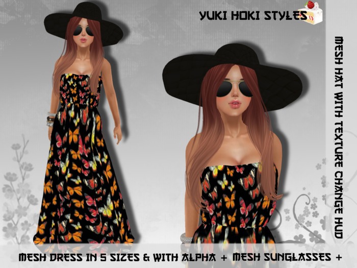 YHS Summer Butterfly Dress 06