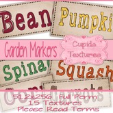 *Cupids Textures * 15 GARDEN MARKERS