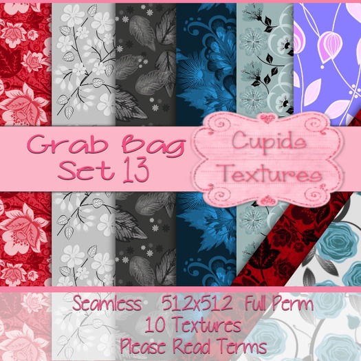 *Cupids Textures * 10 Grab Bag Set 13