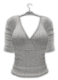 !Rebel Hope - Pippa Mesh Sweater White