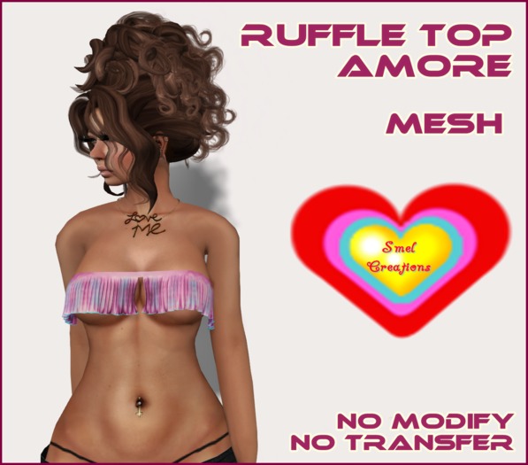 :. Smel Ruffle Top Amore