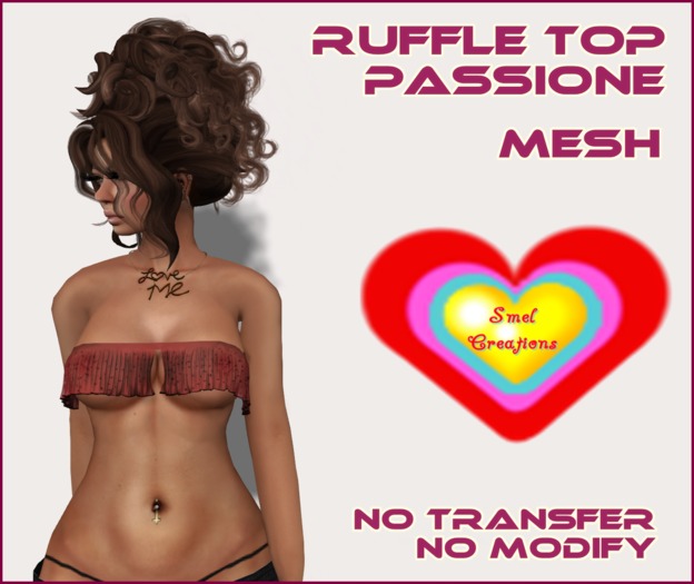 :. Smel Ruffle Top Passione