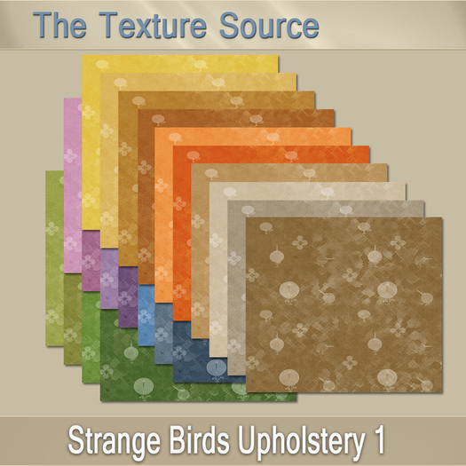 ~TTS~ Strange Birds Upholstery 1