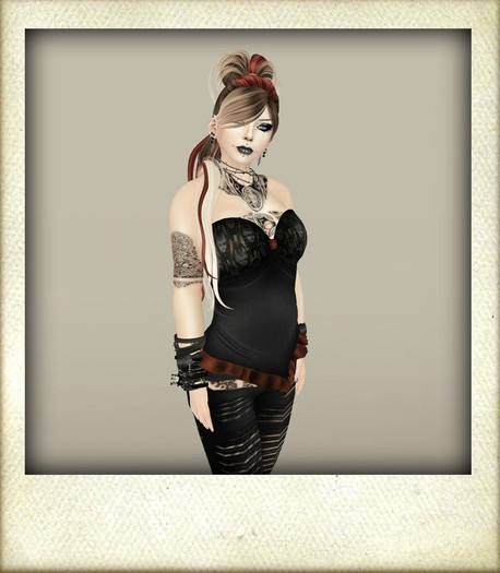 PunkD HolyPopArt Corset
