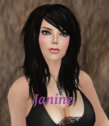 JANINE HAIR -IN RICH BLACK!