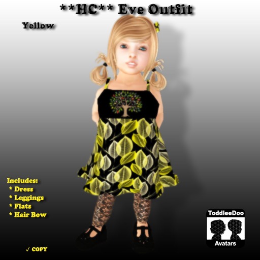 **HC** Kaylee Outfit - Yellow Flowers