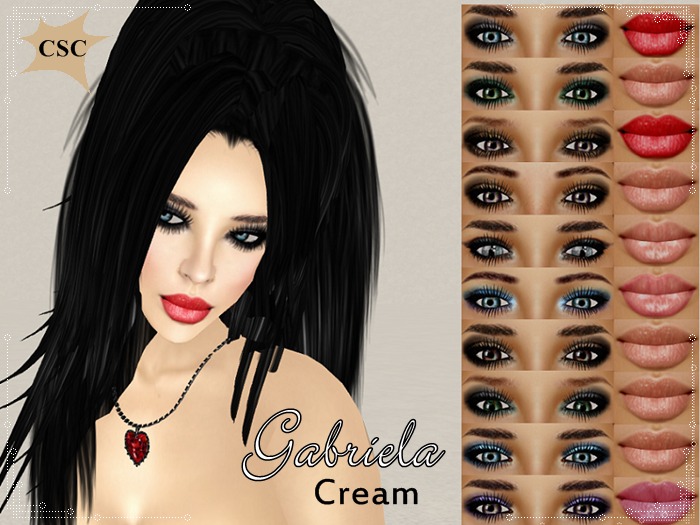 [D4u]Gabriela Skin-Cream/Shape/10 Make up/Big Pack
