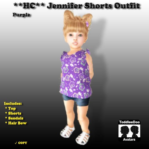 **HC** Kaylee Outfit - Yellow Flowers