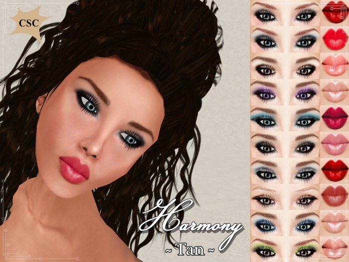 [D4u]Harmony Skin-Tan/Shape/10 Make up/Big Pack