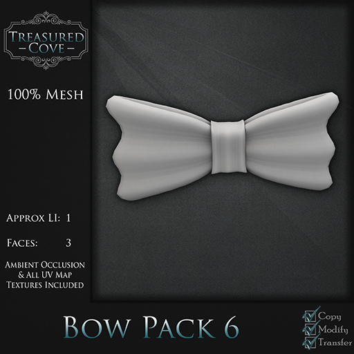 -TC- Bow Pack 6 Mesh 50% Discount!!