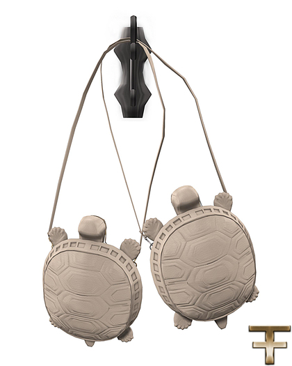 -FAUN- Roshi Bag / Unisex -Nude-