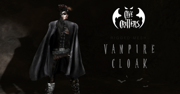 .:CAVE CRITTERS:. - VAMPIRE CLOAK (M)