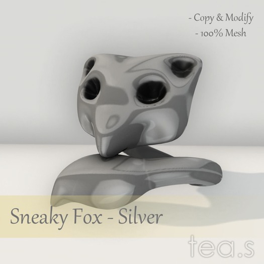 [tea.s] Sneaky Fox Ring - Silver