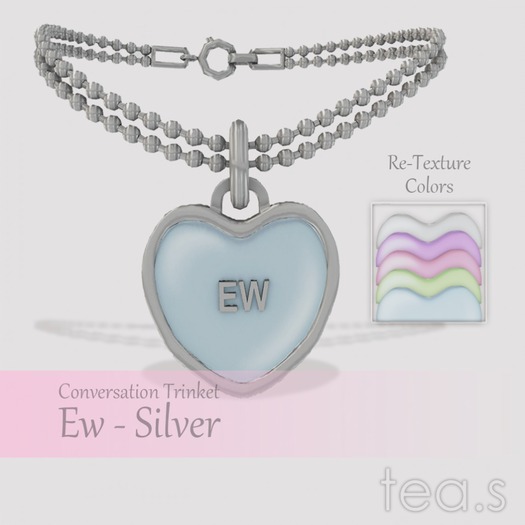 [tea.s] Conversation Trinket -Silver- Ew
